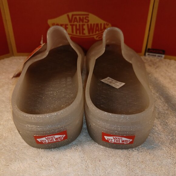 Vans Unisex Mule T Slip On (Glitter Gray) VN0005V8GF - Picture 4 of 12